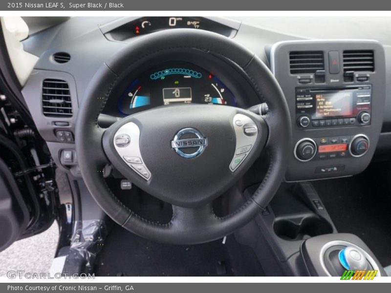 Super Black / Black 2015 Nissan LEAF S
