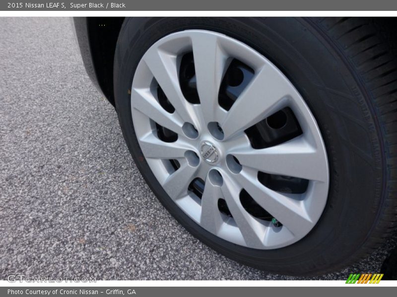 Super Black / Black 2015 Nissan LEAF S