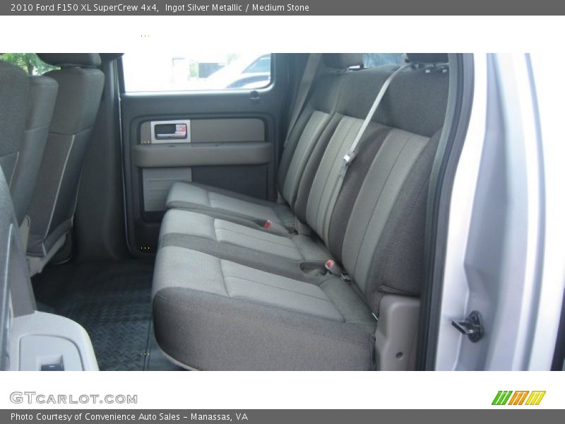Ingot Silver Metallic / Medium Stone 2010 Ford F150 XL SuperCrew 4x4
