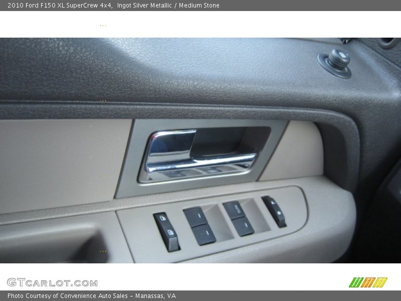 Ingot Silver Metallic / Medium Stone 2010 Ford F150 XL SuperCrew 4x4