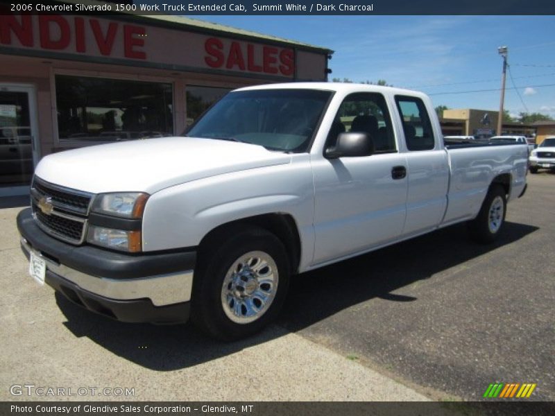 Summit White / Dark Charcoal 2006 Chevrolet Silverado 1500 Work Truck Extended Cab