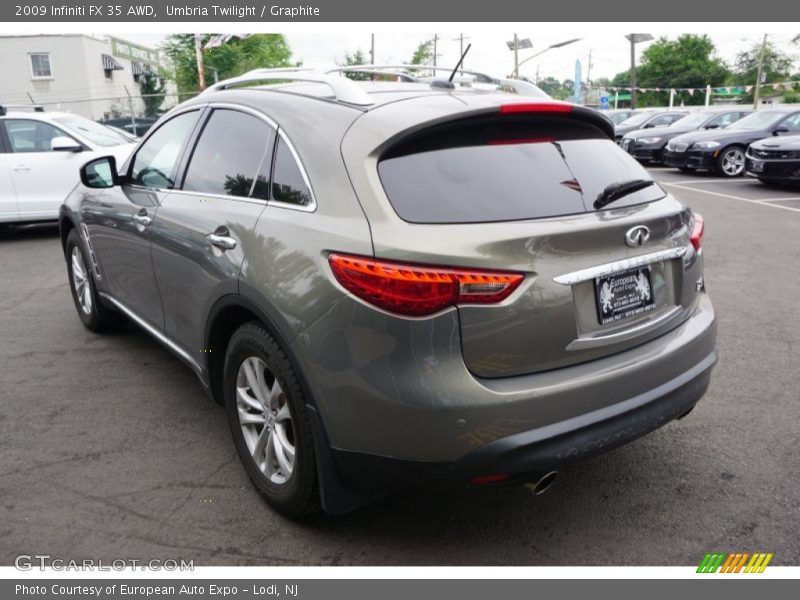 Umbria Twilight / Graphite 2009 Infiniti FX 35 AWD