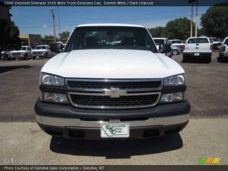 Summit White / Dark Charcoal 2006 Chevrolet Silverado 1500 Work Truck Extended Cab