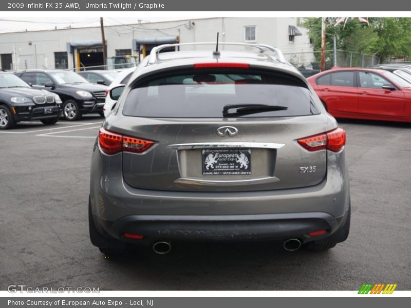 Umbria Twilight / Graphite 2009 Infiniti FX 35 AWD