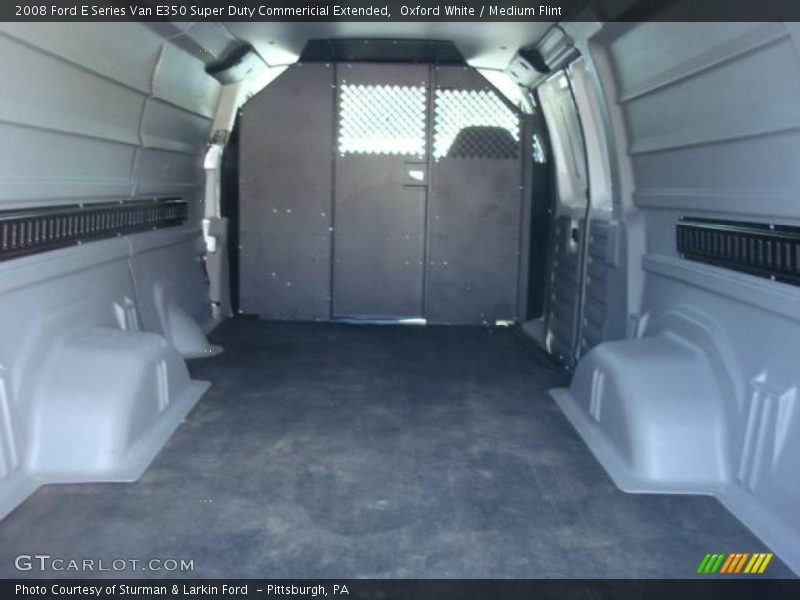 Oxford White / Medium Flint 2008 Ford E Series Van E350 Super Duty Commericial Extended