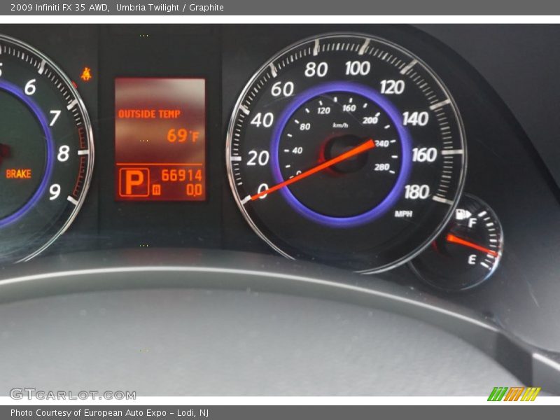 Umbria Twilight / Graphite 2009 Infiniti FX 35 AWD