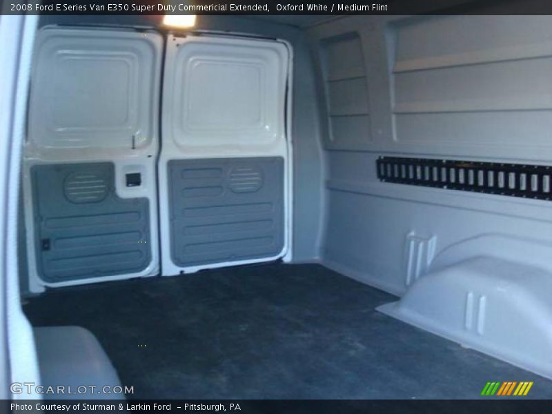 Oxford White / Medium Flint 2008 Ford E Series Van E350 Super Duty Commericial Extended
