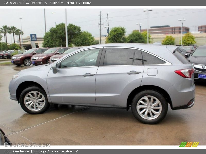 Slate Silver Metallic / Ebony 2016 Acura RDX Technology