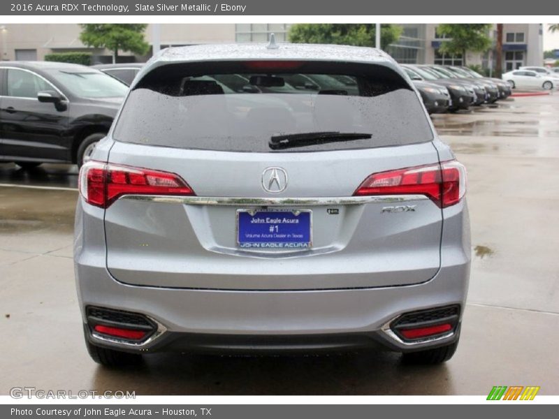 Slate Silver Metallic / Ebony 2016 Acura RDX Technology