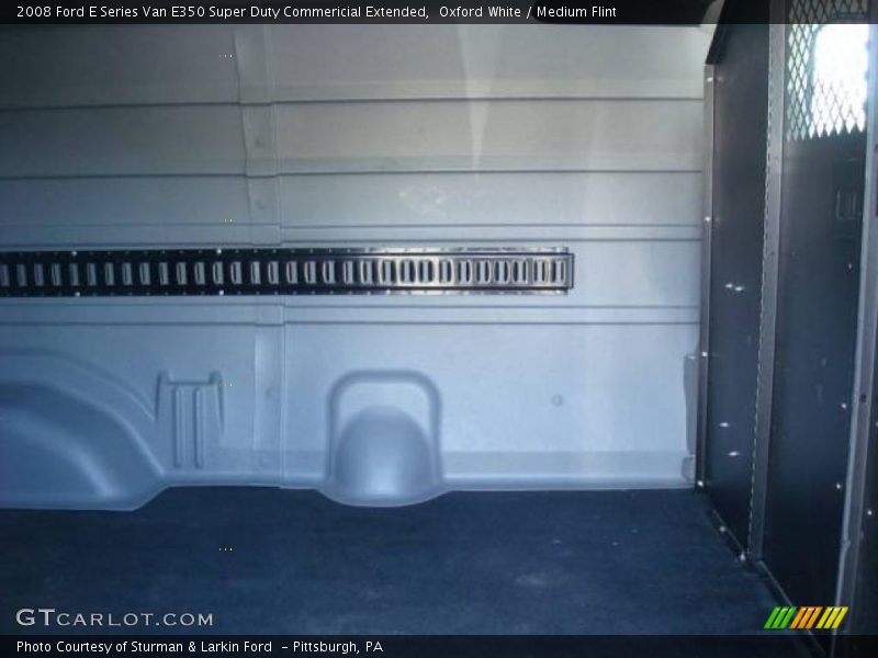 Oxford White / Medium Flint 2008 Ford E Series Van E350 Super Duty Commericial Extended