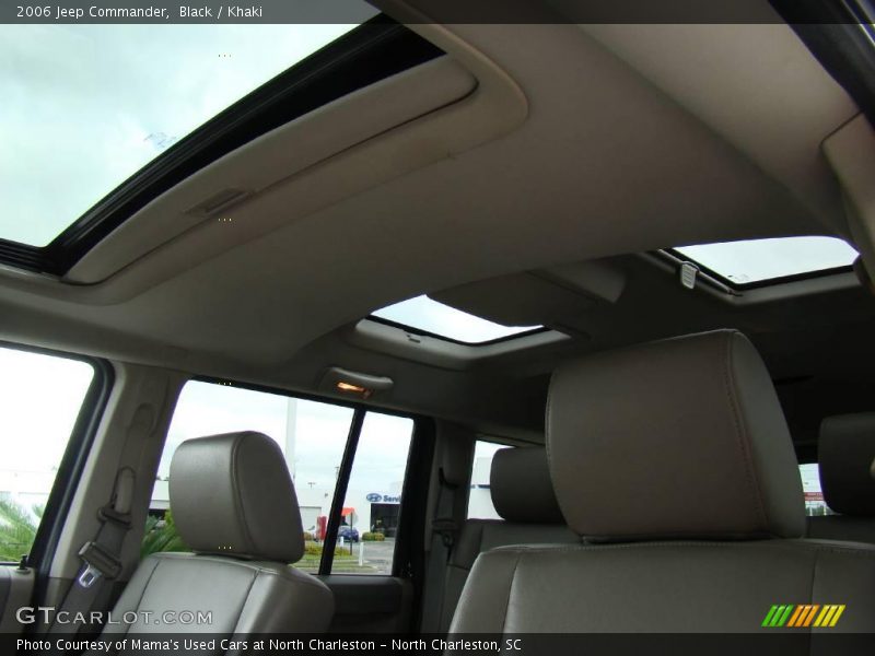 Black / Khaki 2006 Jeep Commander