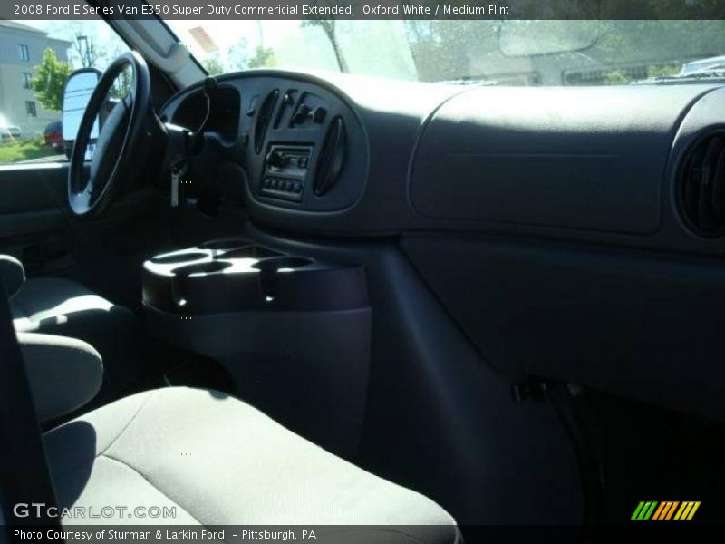 Oxford White / Medium Flint 2008 Ford E Series Van E350 Super Duty Commericial Extended