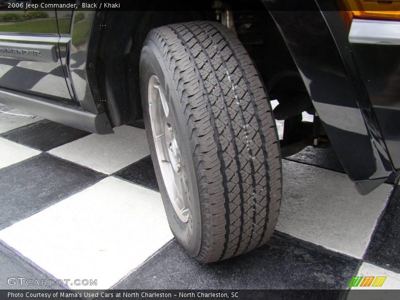 Black / Khaki 2006 Jeep Commander