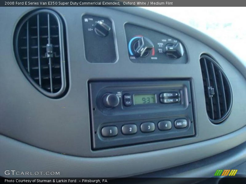 Oxford White / Medium Flint 2008 Ford E Series Van E350 Super Duty Commericial Extended