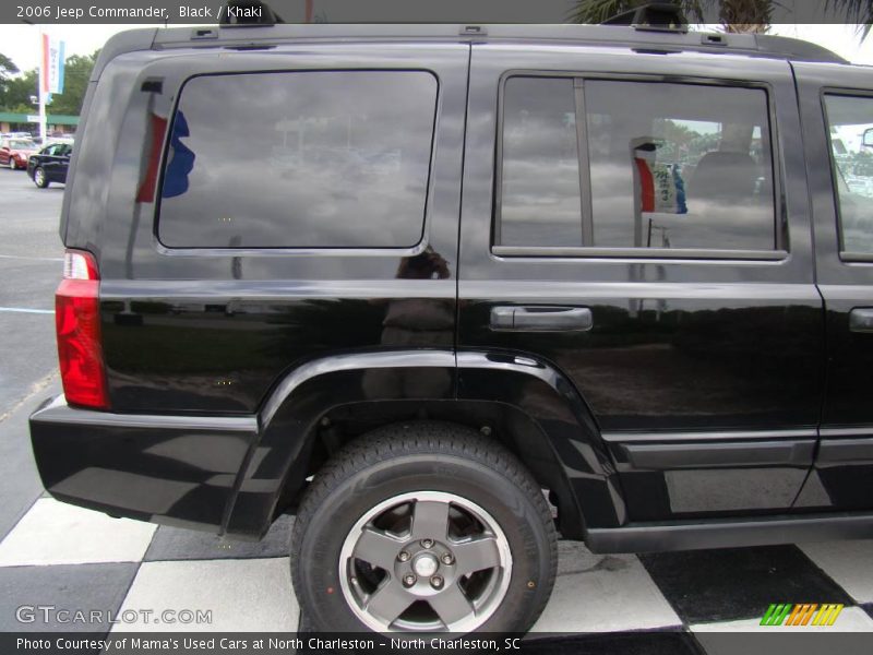 Black / Khaki 2006 Jeep Commander