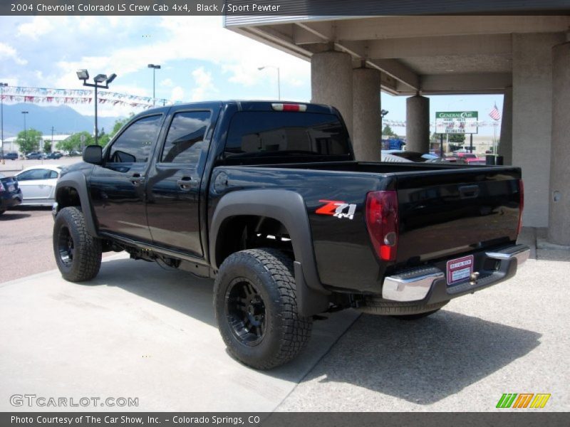 Black / Sport Pewter 2004 Chevrolet Colorado LS Crew Cab 4x4