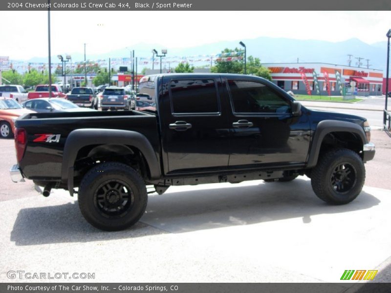 Black / Sport Pewter 2004 Chevrolet Colorado LS Crew Cab 4x4