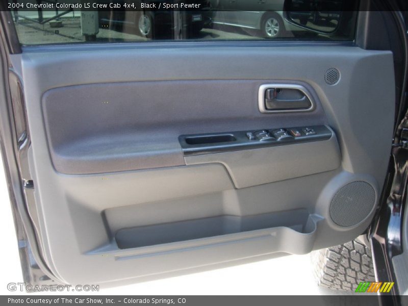 Black / Sport Pewter 2004 Chevrolet Colorado LS Crew Cab 4x4