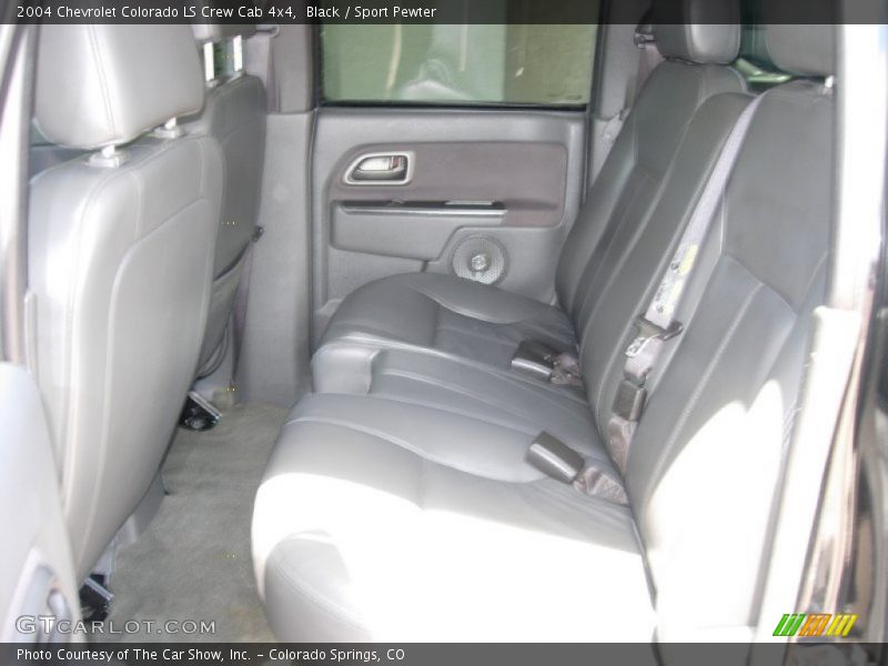 Black / Sport Pewter 2004 Chevrolet Colorado LS Crew Cab 4x4