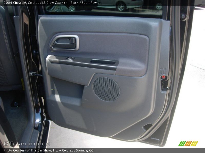 Black / Sport Pewter 2004 Chevrolet Colorado LS Crew Cab 4x4