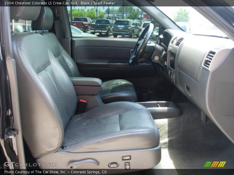 Black / Sport Pewter 2004 Chevrolet Colorado LS Crew Cab 4x4