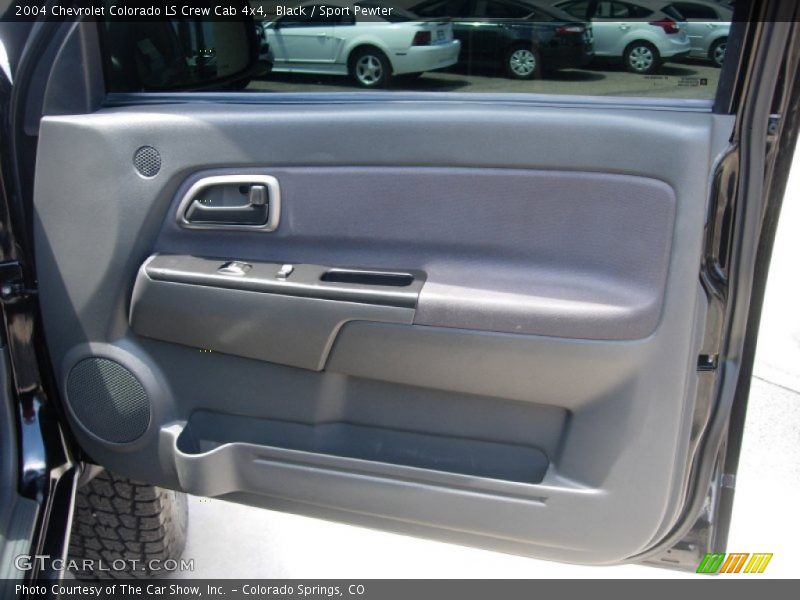 Black / Sport Pewter 2004 Chevrolet Colorado LS Crew Cab 4x4