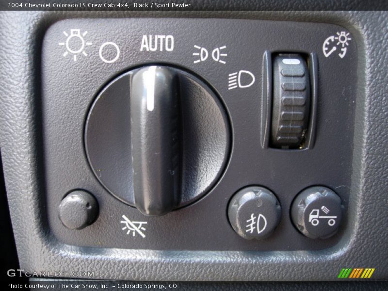 Black / Sport Pewter 2004 Chevrolet Colorado LS Crew Cab 4x4