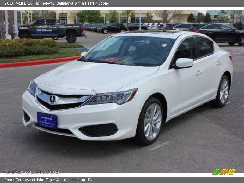 Bellanova White Pearl / Ebony 2016 Acura ILX Technology