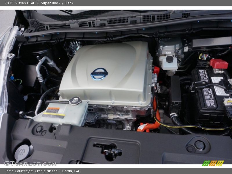 Super Black / Black 2015 Nissan LEAF S