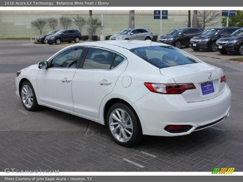 Bellanova White Pearl / Ebony 2016 Acura ILX Technology