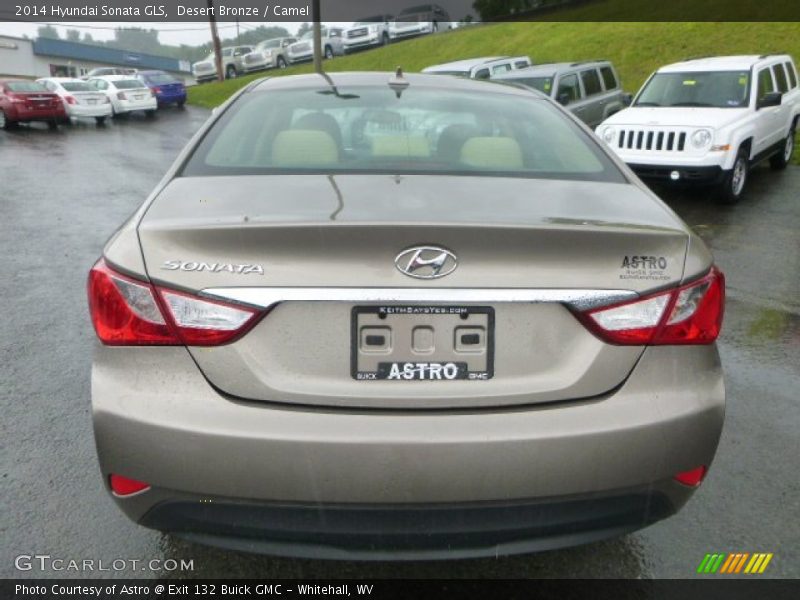 Desert Bronze / Camel 2014 Hyundai Sonata GLS