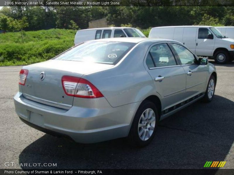 Satellite Silver Metallic / Medium Light Stone 2006 Mercury Milan I4