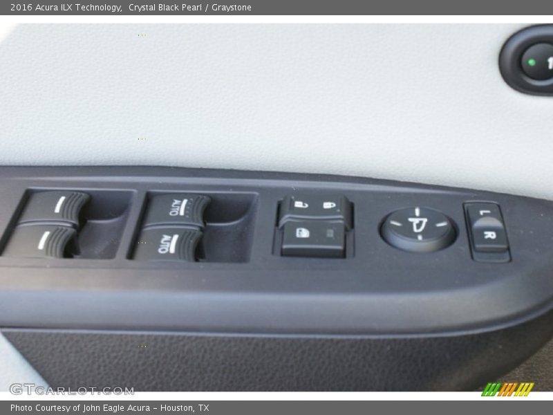 Crystal Black Pearl / Graystone 2016 Acura ILX Technology