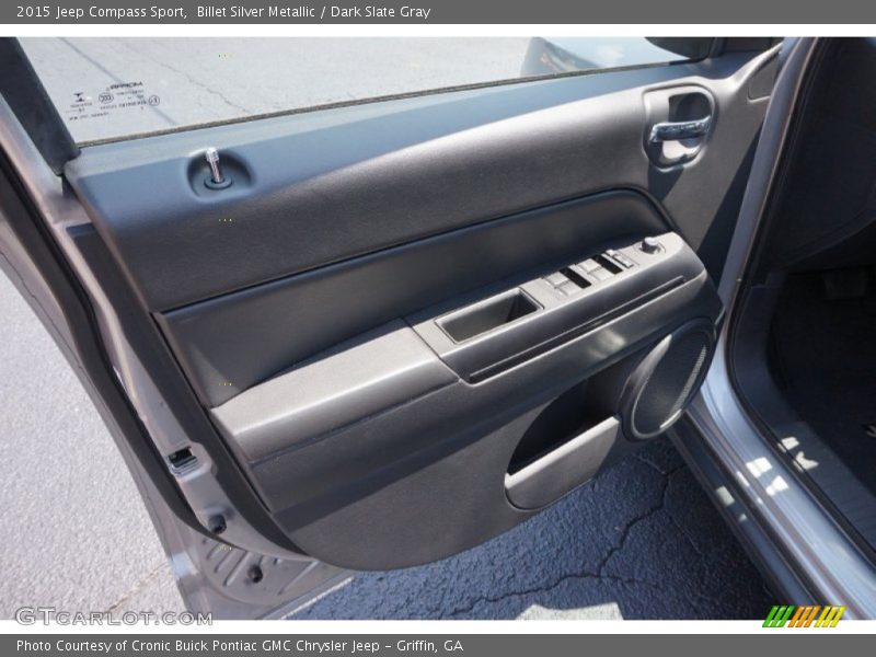 Billet Silver Metallic / Dark Slate Gray 2015 Jeep Compass Sport