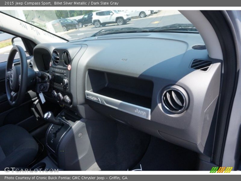 Billet Silver Metallic / Dark Slate Gray 2015 Jeep Compass Sport