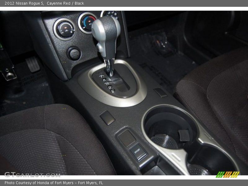 Cayenne Red / Black 2012 Nissan Rogue S