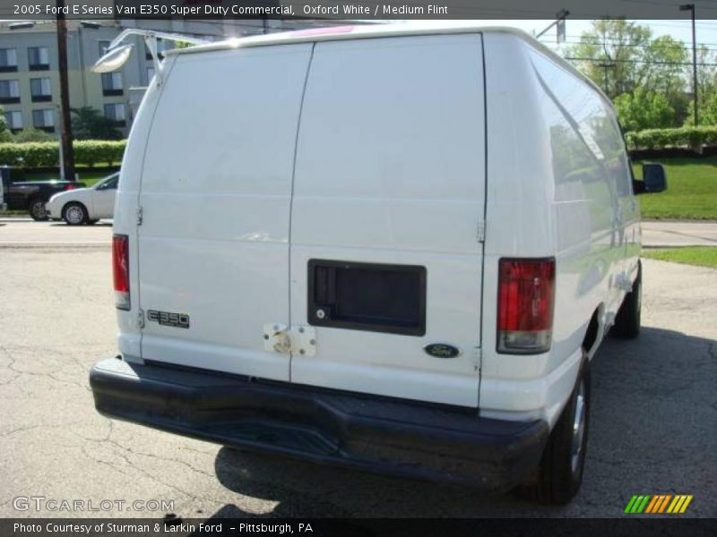 Oxford White / Medium Flint 2005 Ford E Series Van E350 Super Duty Commercial