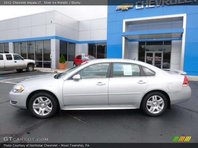 Silver Ice Metallic / Ebony 2012 Chevrolet Impala LT