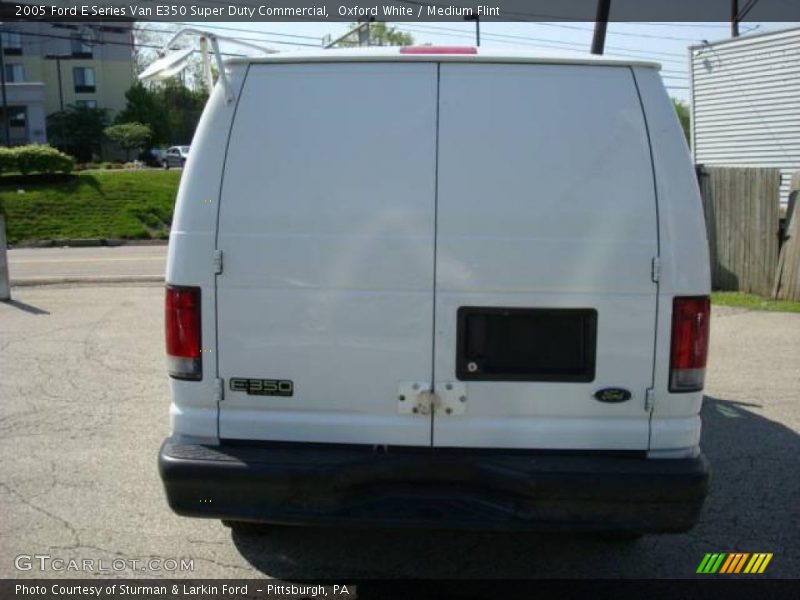 Oxford White / Medium Flint 2005 Ford E Series Van E350 Super Duty Commercial