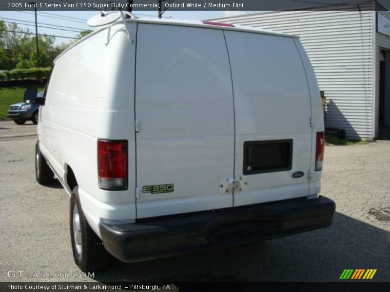 Oxford White / Medium Flint 2005 Ford E Series Van E350 Super Duty Commercial