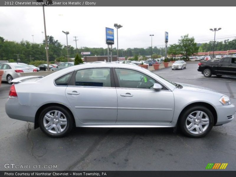 Silver Ice Metallic / Ebony 2012 Chevrolet Impala LT