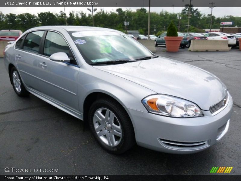 Silver Ice Metallic / Ebony 2012 Chevrolet Impala LT