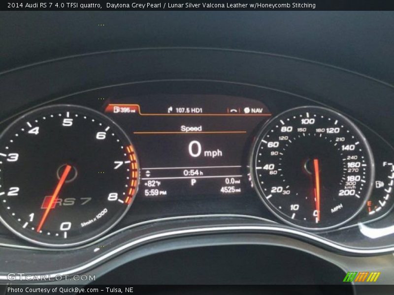  2014 RS 7 4.0 TFSI quattro 4.0 TFSI quattro Gauges