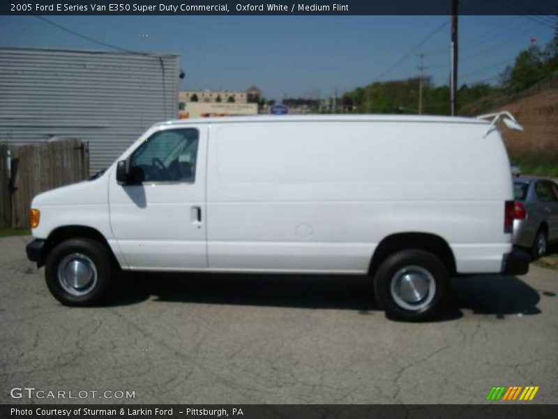Oxford White / Medium Flint 2005 Ford E Series Van E350 Super Duty Commercial