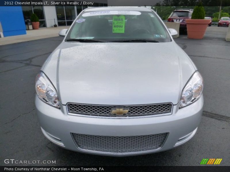 Silver Ice Metallic / Ebony 2012 Chevrolet Impala LT