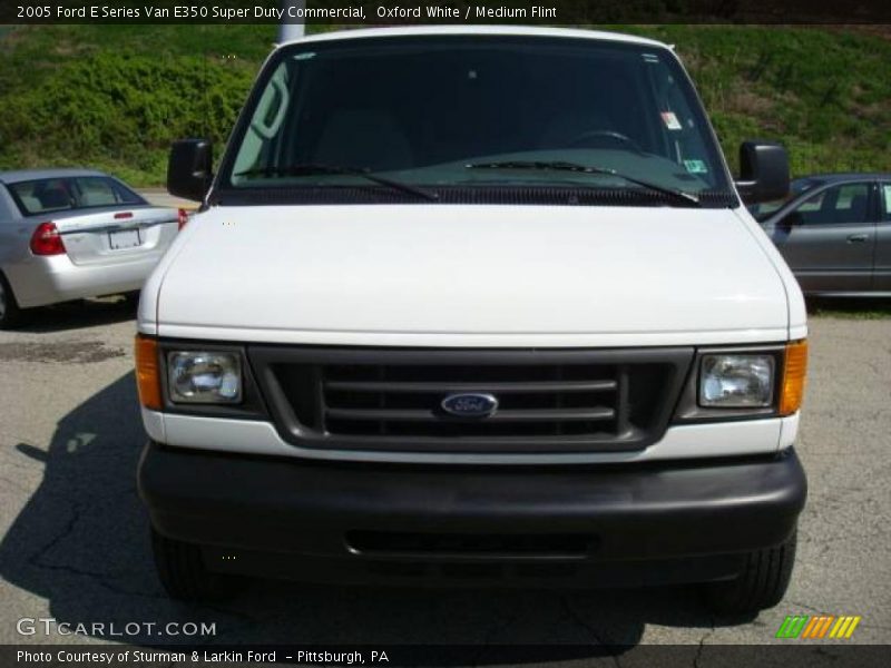 Oxford White / Medium Flint 2005 Ford E Series Van E350 Super Duty Commercial