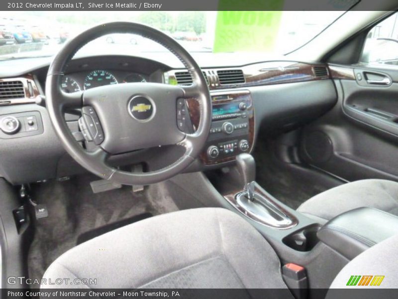 Silver Ice Metallic / Ebony 2012 Chevrolet Impala LT