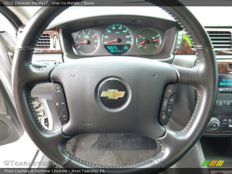 Silver Ice Metallic / Ebony 2012 Chevrolet Impala LT