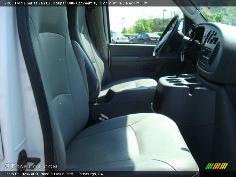 Oxford White / Medium Flint 2005 Ford E Series Van E350 Super Duty Commercial