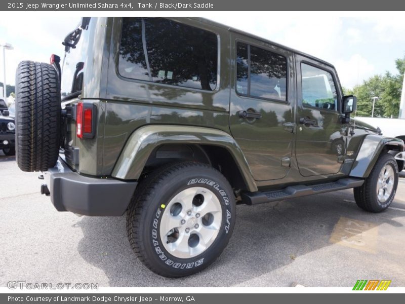 Tank / Black/Dark Saddle 2015 Jeep Wrangler Unlimited Sahara 4x4